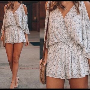 Southern Alternative Floral Romper